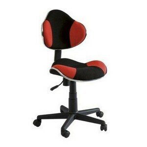 Židle kancelářská Q-G2 černo-červená