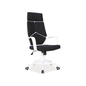 Kancelářská židle Q-199 černo/bílá