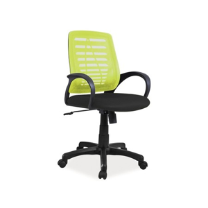 Kancelářská židle Q-073 zeleno/černá
