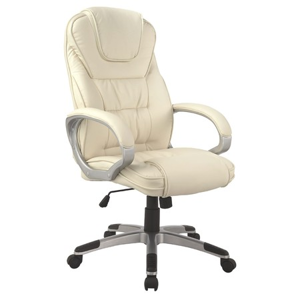 Židle kancelářská Q-031 krémová
