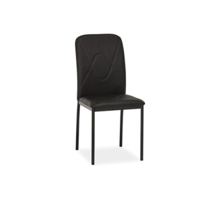 Jídelní židle H-623 černá/černé nohy