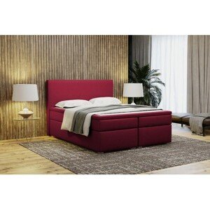 Čalouněná postel VIERA 90x200 cm Červená