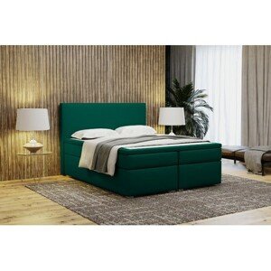 Čalouněná postel VIERA 90x200 cm Zelená