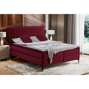 Čalouněná postel Dakota 160x200 cm Červená