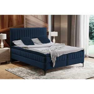 Čalouněná postel Dakota 140x200 cm Modrá