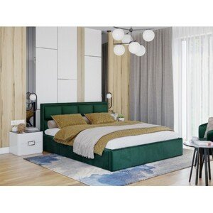 Čalouněná postel OTTO rozměr 180x200 cm Zelená