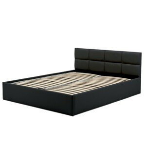 Čalouněná postel MONOS bez matrace rozměr 160x200 cm Černá