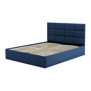 Čalouněná postel TORES bez matrace rozměr 160x200 cm Granátová