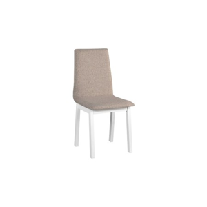 Jídelní židle HUGO 5 Bílá Tkanina 3x