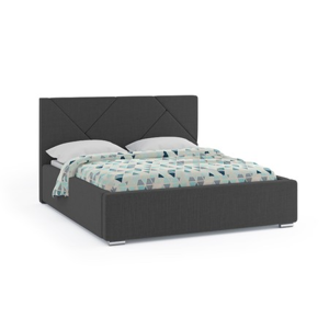 Čalouněná postel ANTIGO 140x200 cm Černá