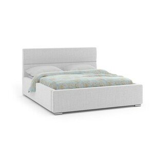 Čalouněná postel NEVADA 180x200 cm Světle šedá