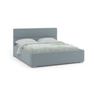 Čalouněná postel NEVADA 180x200 cm Světle modrá
