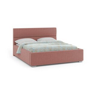 Čalouněná postel NEVADA 180x200 cm Růžová