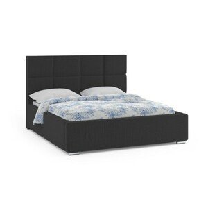 Čalouněná postel ONTARIO 180x200 cm Černá