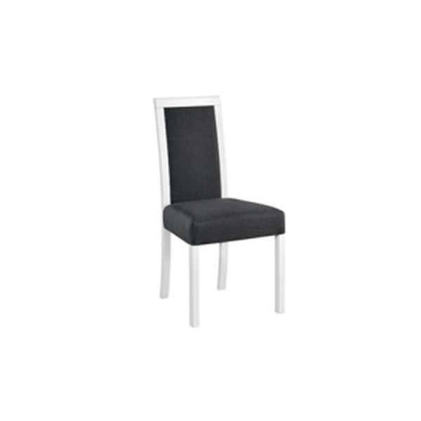 Jídelní židle ROMA 3 Bílá Tkanina 9