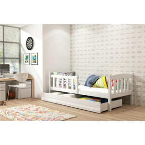 Dětská postel KUBUS 190x80 cm Bílá