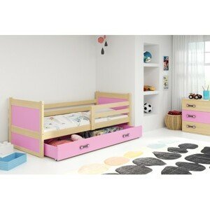 Dětská postel RICO 190x80 cm Ružové Borovice
