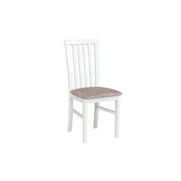 Jídelní židle MILANO 1 Bílá Tkanina 21X