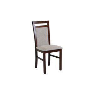 Jídelní židle MILANO 5 Bílá Tkanina 21X