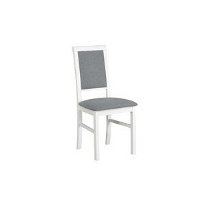 Jídelní židle NILO 3 Bílá Tkanina 4