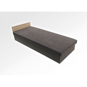 Válenda Chrisi B90 - 90x200 cm Tkanina 7 Panty vpravo Dub sonoma