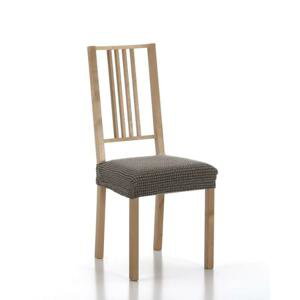 Forbyt, Potah elastický na sedák židle, SADA komplet 2 ks, hnědý