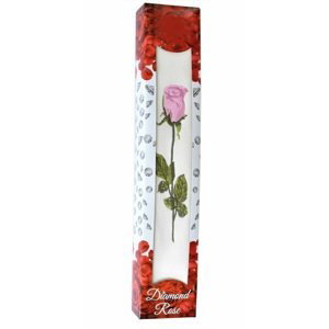 Dárkové balení 1 ks froté ručníku, Růže, růžová