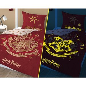Svítící povlečení bavlněné, Harry Potter a hůlka