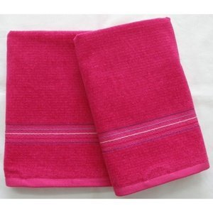 FORBYT, Ručník nebo osuška, EVA, růžovo-fialová 50 x 100 cm