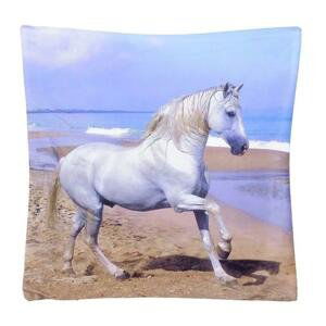 Forbyt,Fotopolštář, Bílý kůň 20, 40 x 40 cm polštář (návlek + vnitřek)