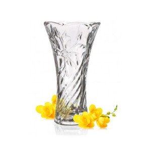 Skleněná váza Poury, 23 cm