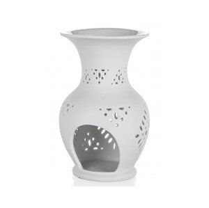 Aromalampa Emocia 14 cm, bílý porcelán