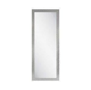 Nástěnné zrcadlo Glamour 40x120 cm, stříbrná struktura