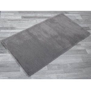 Kožešinový koberec Rabbit 60x120 cm, šedý