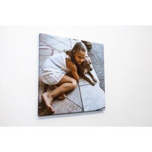 Expresní tisk - fotoobraz 40x40 cm z vlastní fotografie, Plátno 100% bavlna: Premium Canvas 390g/m²