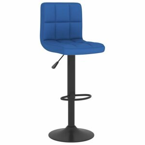 Barová židle látka / kov Dekorhome Modrá,Barová židle látka / kov Dekorhome Modrá