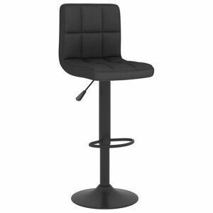 Barová židle látka / kov Dekorhome Černá,Barová židle látka / kov Dekorhome Černá