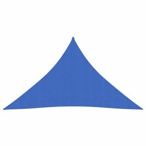 Stínící plachta trojúhelníková HDPE 3 x 3 x 3 m Dekorhome Modrá,Stínící plachta trojúhelníková HDPE 3 x 3 x 3 m Dekorhome Modrá