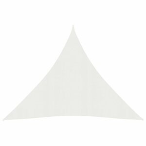 Stínící plachta trojúhelníková HDPE 3 x 3 x 3 m Dekorhome Bílá,Stínící plachta trojúhelníková HDPE 3 x 3 x 3 m Dekorhome Bílá