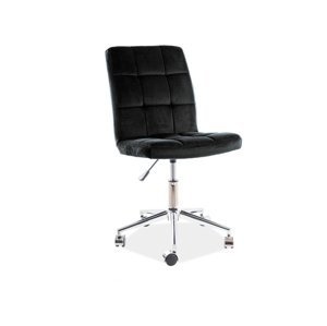 Kancelářská židle Q-020 Černá,Kancelářská židle Q-020 Černá