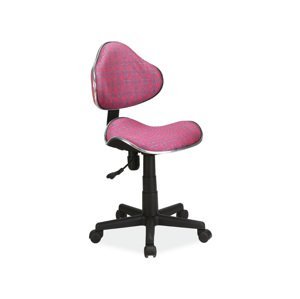 Studentská kancelářská židle Q-G2 Růžový vzor,Studentská kancelářská židle Q-G2 Růžový vzor
