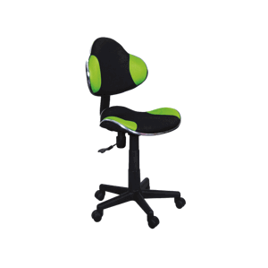 Studentská kancelářská židle Q-G2 Černá / zelená,Studentská kancelářská židle Q-G2 Černá / zelená