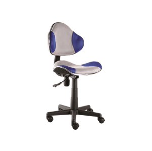 Studentská kancelářská židle Q-G2 Modrá / šedá,Studentská kancelářská židle Q-G2 Modrá / šedá