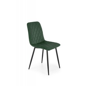 Jídelní židle K525 Tmavě zelená,Jídelní židle K525 Tmavě zelená