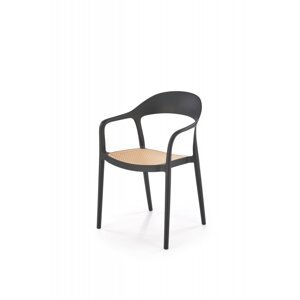 Stohovatelná židle K530 Hnědá,Stohovatelná židle K530 Hnědá