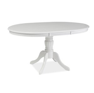 Rozkládací jídelní stůl OLIVIA Bílá,Rozkládací jídelní stůl OLIVIA Bílá