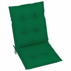 Podušky na zahradní židle 6 ks Dekorhome Tmavě zelená,Podušky na zahradní židle 6 ks Dekorhome Tmavě zelená