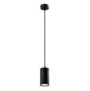 Závěsná lampa TUBO 1xGU10 10 cm Černá,Závěsná lampa TUBO 1xGU10 10 cm Černá