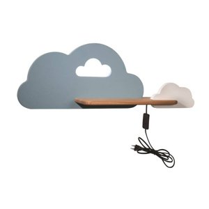 Dětská nástěnná lampička CLOUD LED Modrá / bílá,Dětská nástěnná lampička CLOUD LED Modrá / bílá