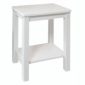 Noční stolek FOSIL Bílá,Noční stolek FOSIL Bílá